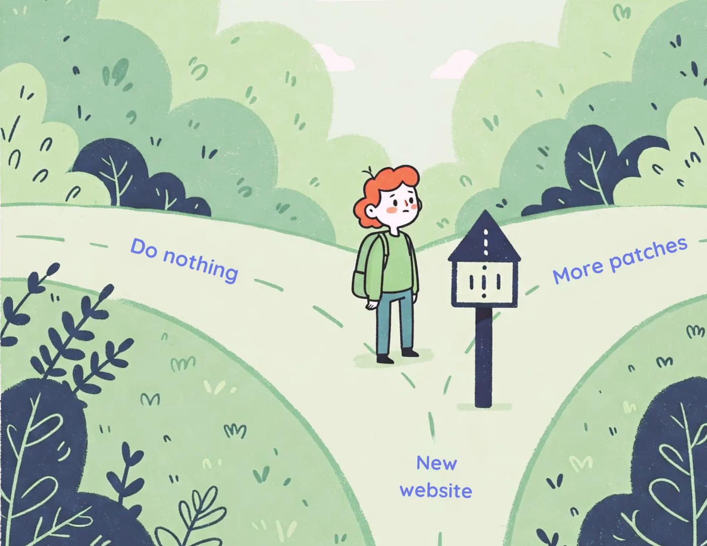 Patching up or starting over: Making sense of website costs